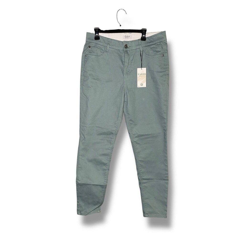 curve appeal green pants size 12/31 NWT